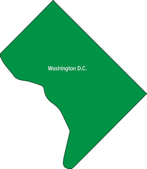 Washington DC Area County Map