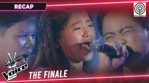 RECAP: The Journey to Finale | The Voice Teens Philippines 2020 - YouTube