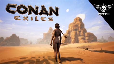 CONAN EXILES | Bouncing BEWB Action | Day One of Early Access - YouTube