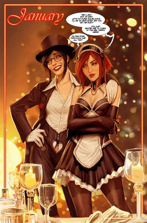 january for a thing :P by shiniez | Sunstone comic, Romance comics, Deviantart