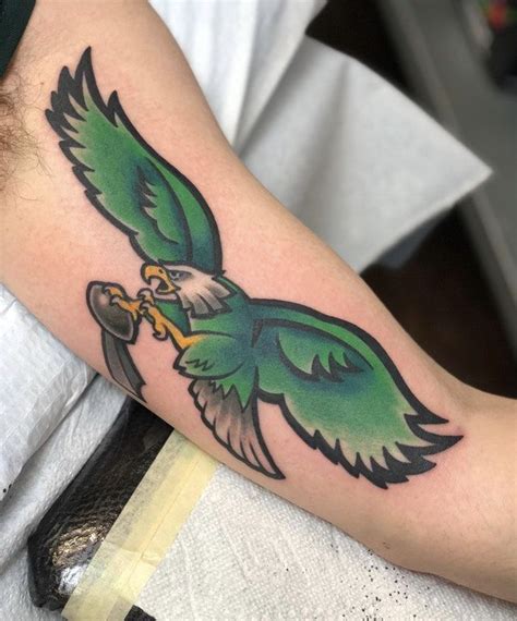 Philadelphia Eagles Super Bowl LII Tattoo. #NflTattoos # ...