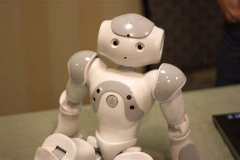 Aldebaran Robotics's Nao humanoid robot on display at AAAI… | Flickr