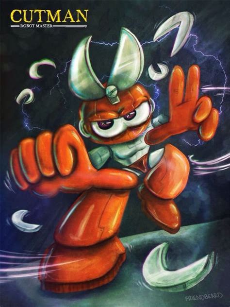 Cutman (#Megaman) by Friend Beard on Behance #fanart | Mega man, Fan ...