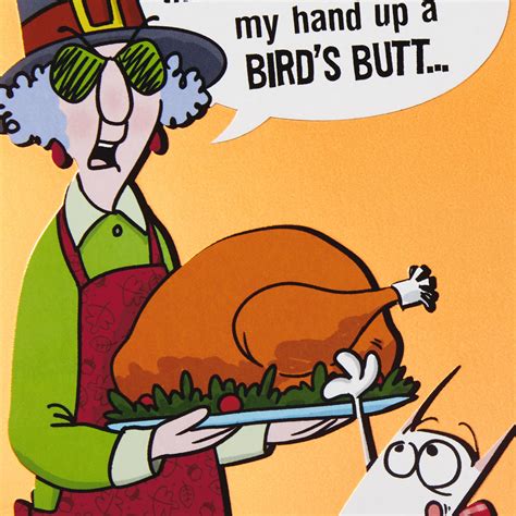 Maxine™ Bird Butt Funny Thanksgiving Card - Greeting Cards - Hallmark