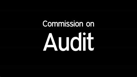 The Commission on Audit - YouTube
