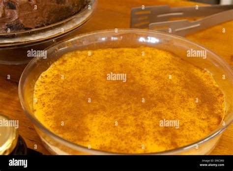 South African milk tart, Cape Town, South Africa Stock Photo - Alamy