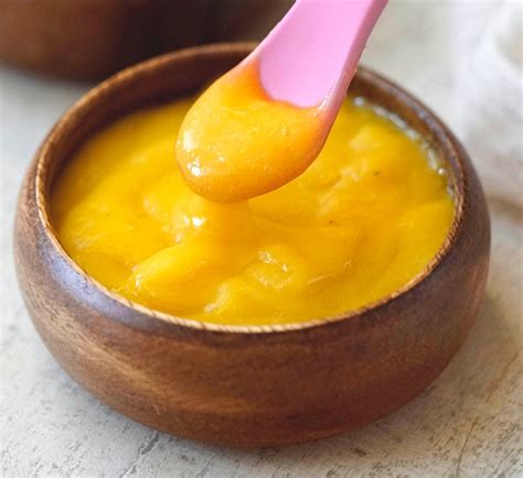 Mango Puree for Baby By Age: Combinations, Benefits & Tips - ThrivingNest