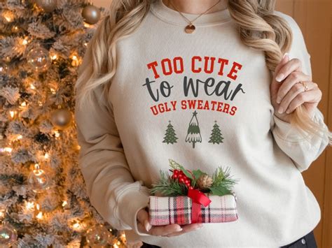 Free Ugly Christmas Sweater SVG - The Girl Creative