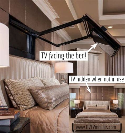 Pin on Built-in Application for a Flip Around or Flip Out TV mount