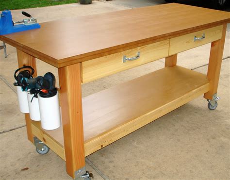 Workbench On Wheels Diy at Louise Franklin blog