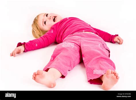 Child having a tantrum hi-res stock photography and images - Alamy