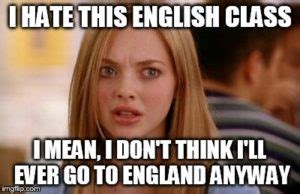 English Class Meme