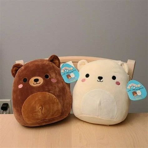 Squishmallow Omar the Bear and Brook the polar bear 5” - lagoagrio.gob.ec