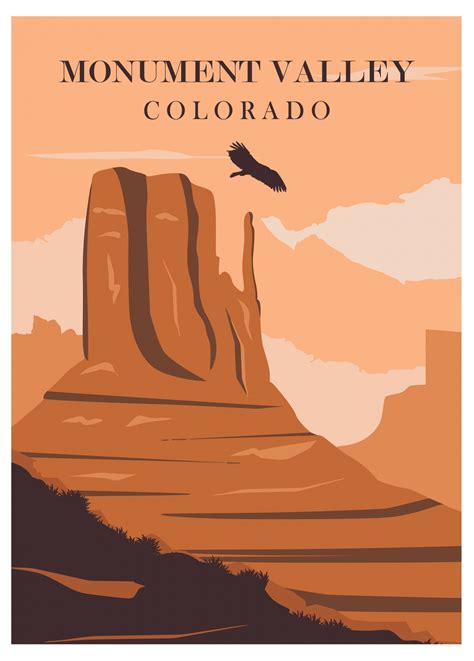 Colorado Monument Valley Poster Free Stock Photo - Public Domain Pictures