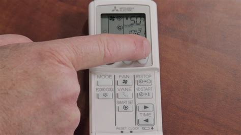 Mitsubishi Ductless Remote - Simple Remote, Advanced Functions - YouTube