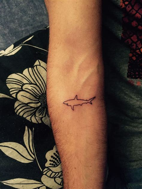 Image result for shark fin tattoos | Shark tattoos, Hand tattoos, Minimalist tattoo