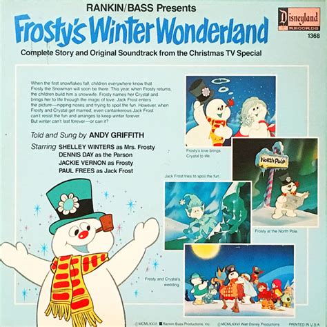 The Rankin/Bass “Frosty” Specials on Records