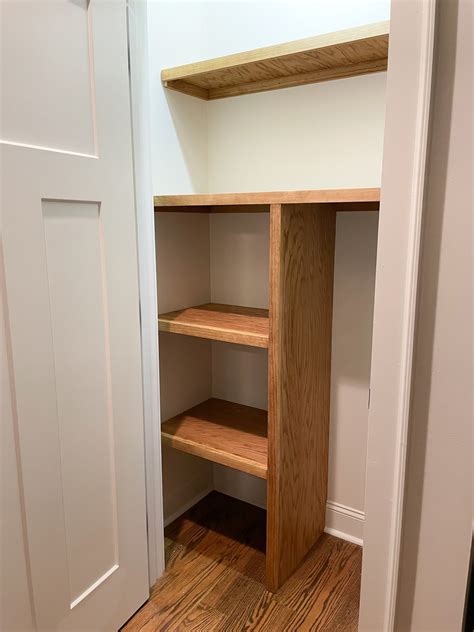 Easy DIY Closet Shelves Tutorial Modern Wood, 49% OFF