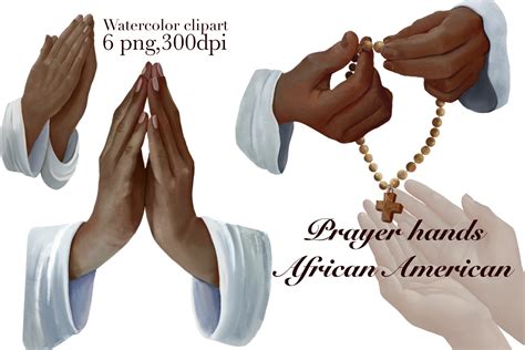 African American Praying Hands