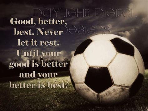 10x8 Soccer Quote on Etsy, $5.00. This would be cute for my sister's soccer apparel! | Soccer ...