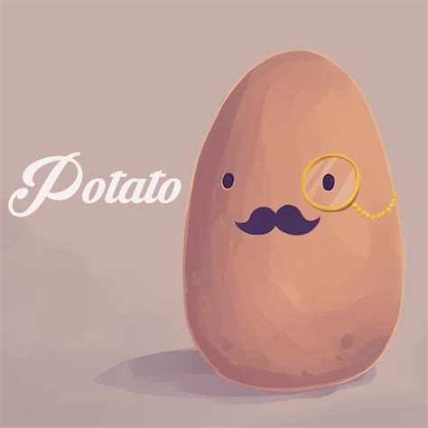 Cute Potato Drawings