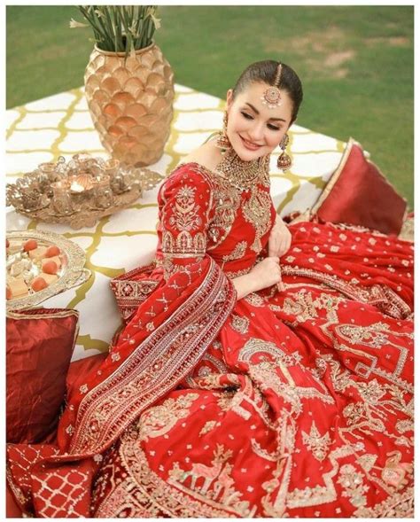 Hania Amir Latest Beautiful Bridal Shoot in 2022 | Indian bridal ...