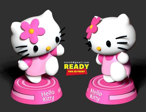 Hello Kitty - 3D Model by Sinh Nguyen