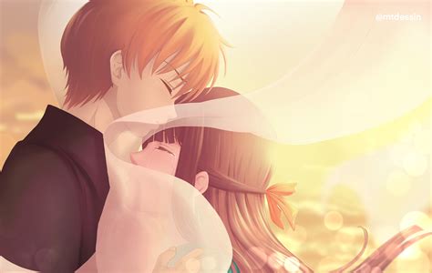 Fruits basket tohru x kyo love fanart by mtdessin on DeviantArt