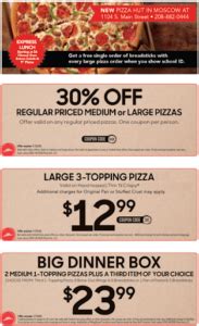 Pizza Hut Discount Codes and Coupons | Grab Your Printable Coupons