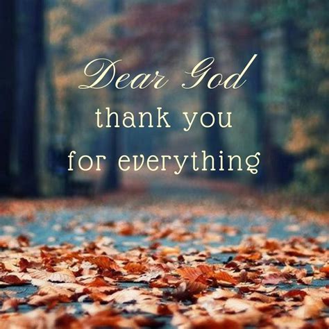 Thank You God Quotes