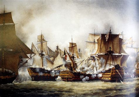 Historical Wallpapers: Battle of Trafalgar (Bataille de Trafalgar ...