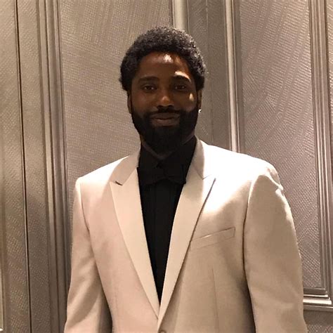 John David Washington at Golden Globe Awards 2019