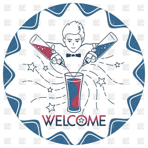 Bartender Vector at Vectorified.com | Collection of Bartender Vector ...