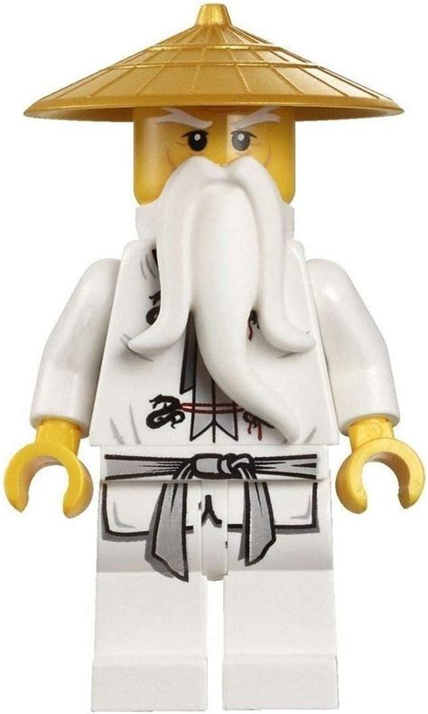 Lego Ninjago Sensei Wu Minifigure: Amazon.co.uk: Toys & Games