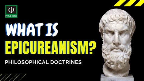 What is Epicureanism? - YouTube