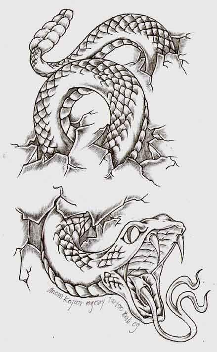 snake by anomkojar | Snake drawing, Tattoo design drawings, Cobra tattoo