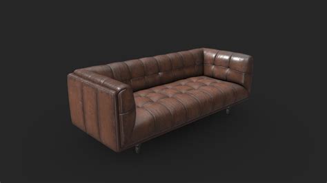 Old Sofa (FREE) - Download Free 3D model by RenderRum Filip Rumin ...