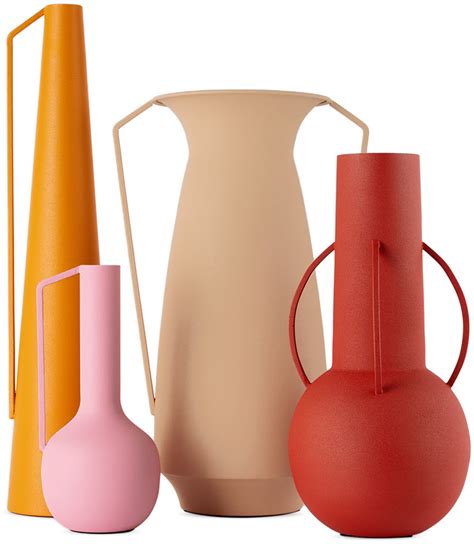 Multicolor Roman Vase Set by POLSPOTTEN | SSENSE UK