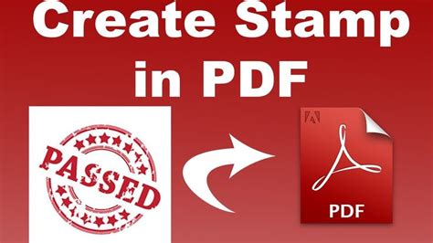 PDF Tutorial- How to Make Stamp in pdf by using adobe acrobat pro | Pdf tutorials, Stamp, Pdf