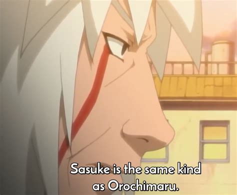 Jiraiya just stood there and watched Sasuke be tortured by Itachi : r ...