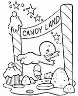 Candyland Coloring Pages Printable  Home sketch template