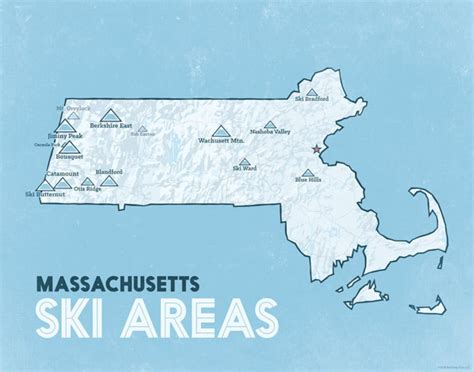 East Coast Ski Resorts Map - Maping Resources