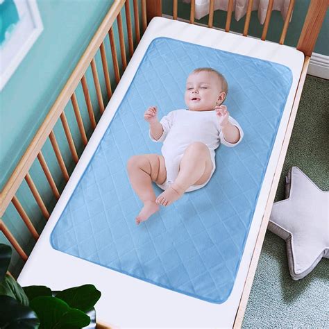 Incontinence Bed Pads Washable Sheets 60×90cm, Non-Slip & Durable Waterproof Pad Mat for Baby ...