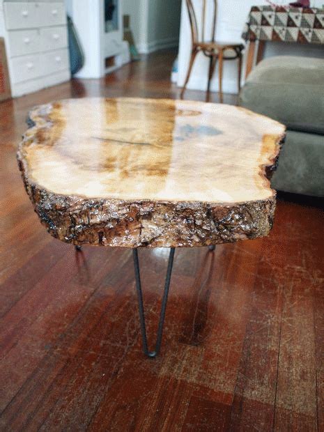 DIY Wood Slice Table in 2020 | Wood slab table, Coffee table wood, Wood ...