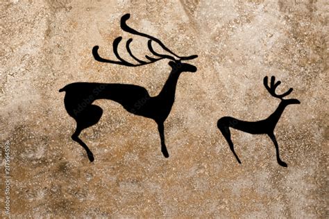 Cave Paintings Deer