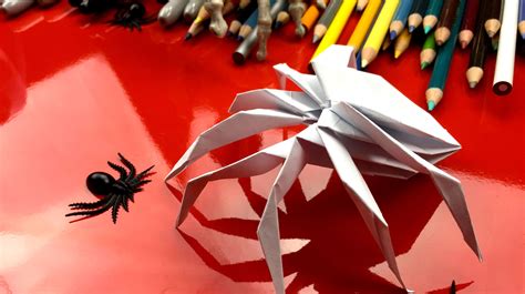 Pictures Of People To Draw : How To Fold An Origami Spider! | nawpic