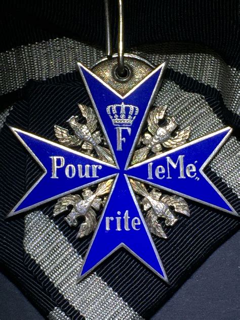 Pour le Merite (GODET) - Germany: Imperial: The Orders, Decorations and ...