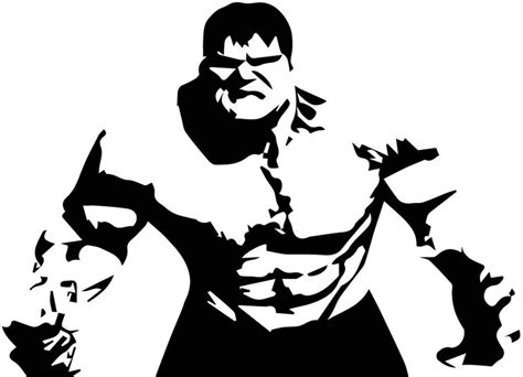 Black and White Hulk by G80Designs on DeviantArt