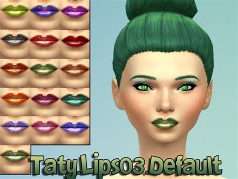 Taty: Lipstick 03 • Sims 4 Downloads