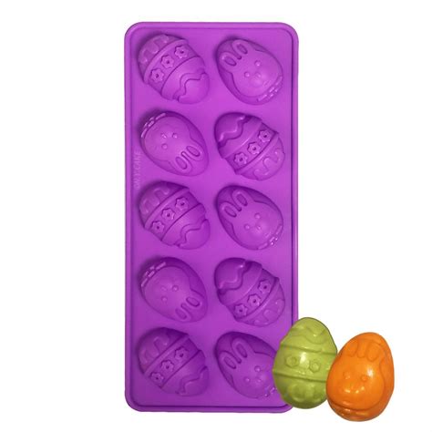 Easter Egg Silicone Mold 8 Cavities by NYcake